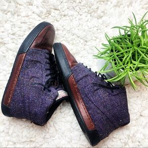 Nike X Harris Tweed Royal Mid Blueprint Edition